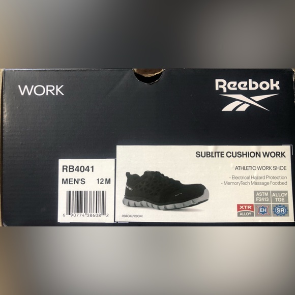 REEBOK Athletic Work Shoe - Picture 10 of 12